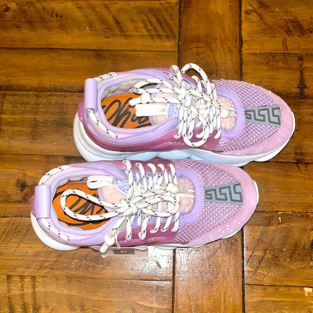 Authentic Versace Chain Reaction Sneakers